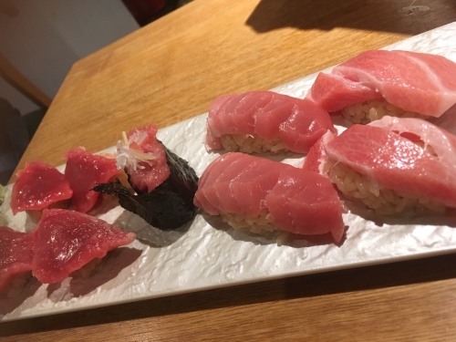 自宅にて寿司握る!