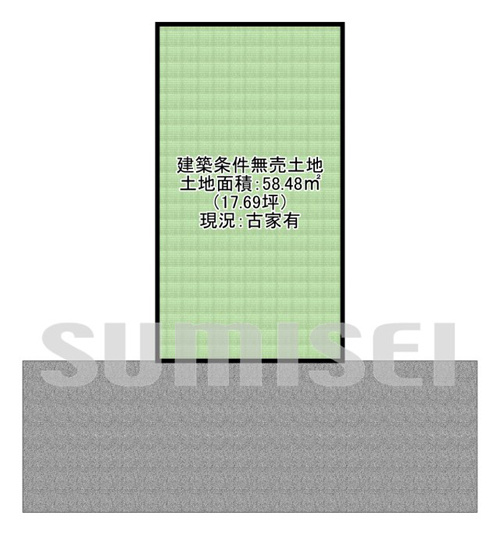安満西の町4-18（土地950万円）burogu