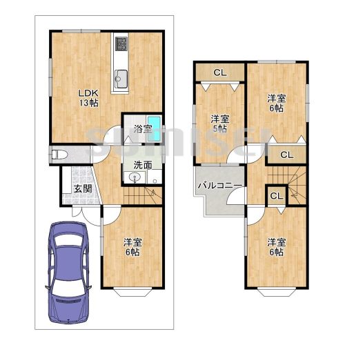 学園南町5-10（中古2860万円）burogu