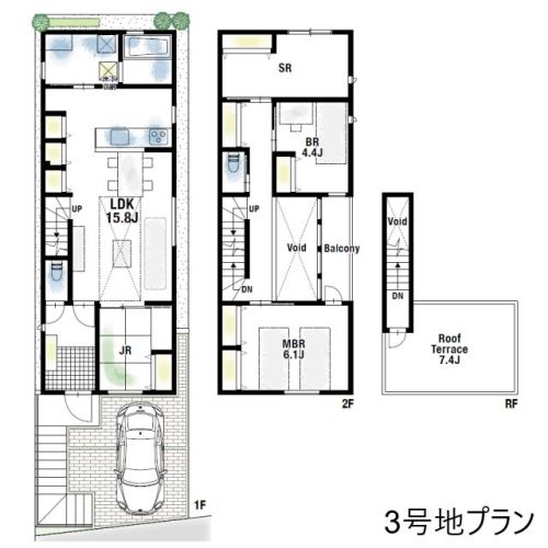 真上町4丁目7-2（3号地4580万円）