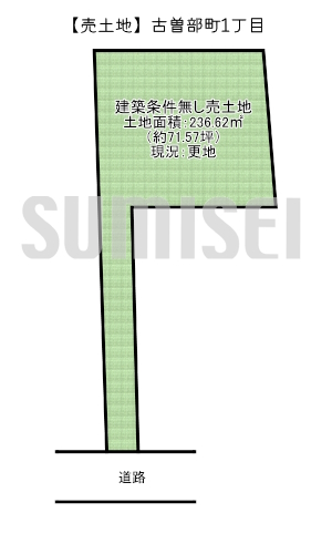 古曽部町1丁目24-11-A号地（土地5980万）ブログ用