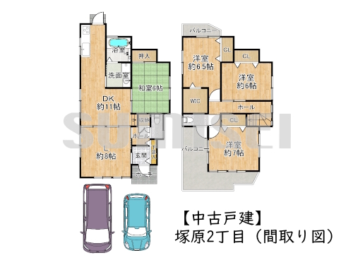 塚原2丁目（中古2980）blog用