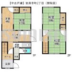 【中古戸建】安岡寺町2丁目！収納豊富な4K！