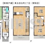 【新築戸建】東五百住町1丁目！全居室が南側採光！