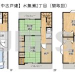 【中古戸建】水無瀬2丁目！部屋数たっぷり5DK！