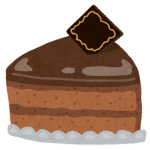 チョコ、ケーキ、すき。