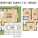 【新築戸建】城南町1丁目！完成済みのため即入居可能！