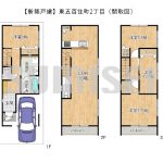 【新築戸建】東五百住町2丁目！南向きで陽当たり良好！