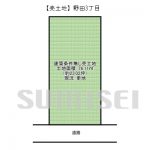【売土地】野田3丁目！生活施設充実！