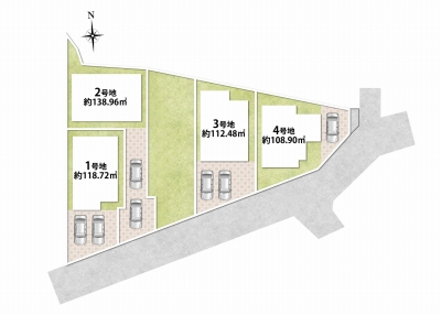【新築一戸建】氷室町2丁目　全4区画　【新規分譲】