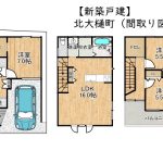 【新築戸建】北大樋町！南向きで日当たり良好！