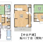 【中古戸建】鮎川1丁目！バス停まで徒歩4分！