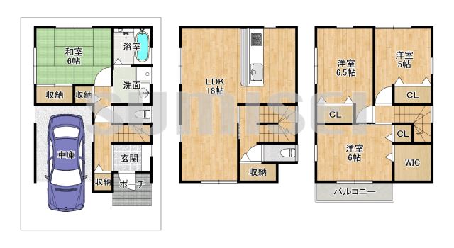 高槻市唐崎西１丁目の画像