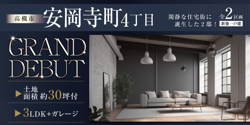 高槻市安岡寺町４丁目2区画の画像