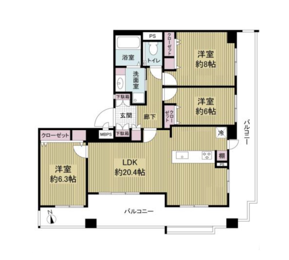 高槻市西真上１丁目グランドメゾン高槻の画像