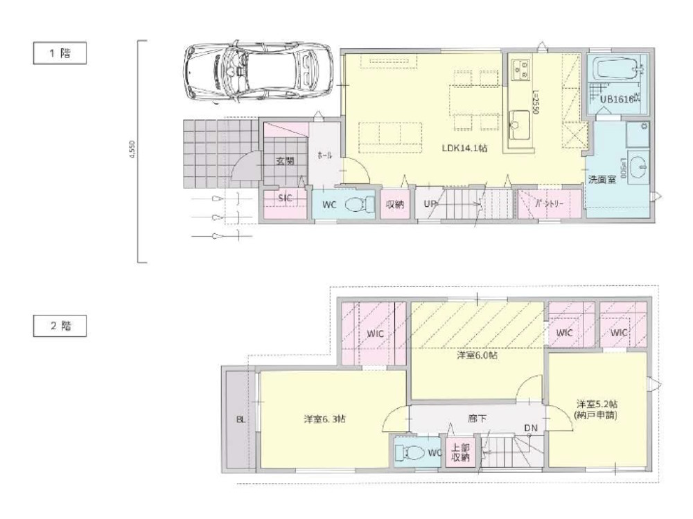 高槻市東上牧３丁目（全3区画）の画像