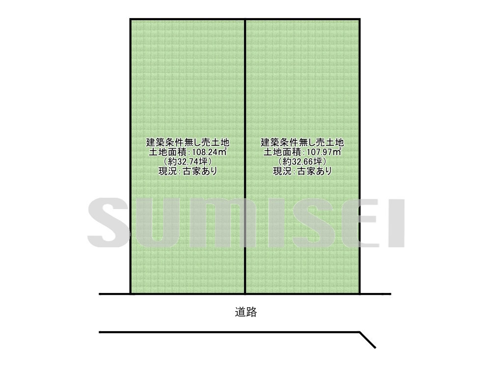 高槻市東上牧３丁目（全2区画）の画像