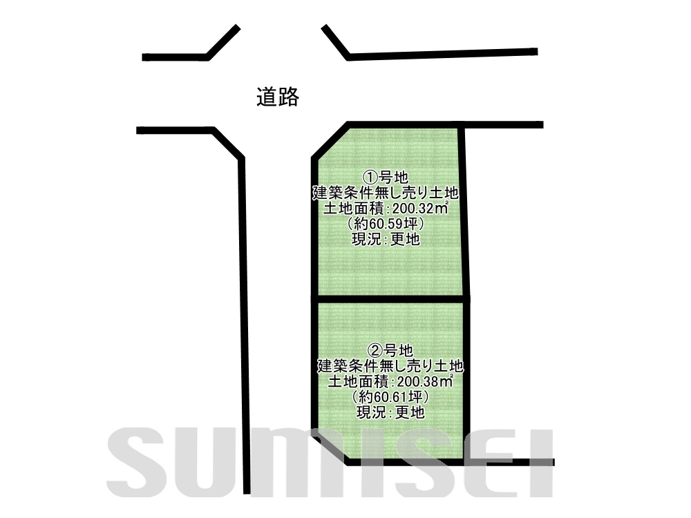 高槻市安岡寺町４丁目全2区画の画像