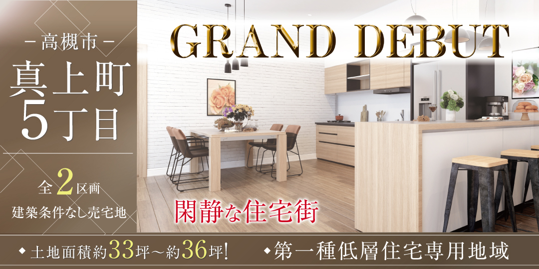 高槻市真上町5丁目(全2区画)の画像