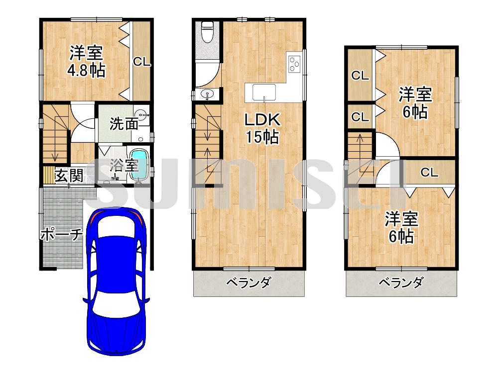 茨木市真砂1丁目の画像