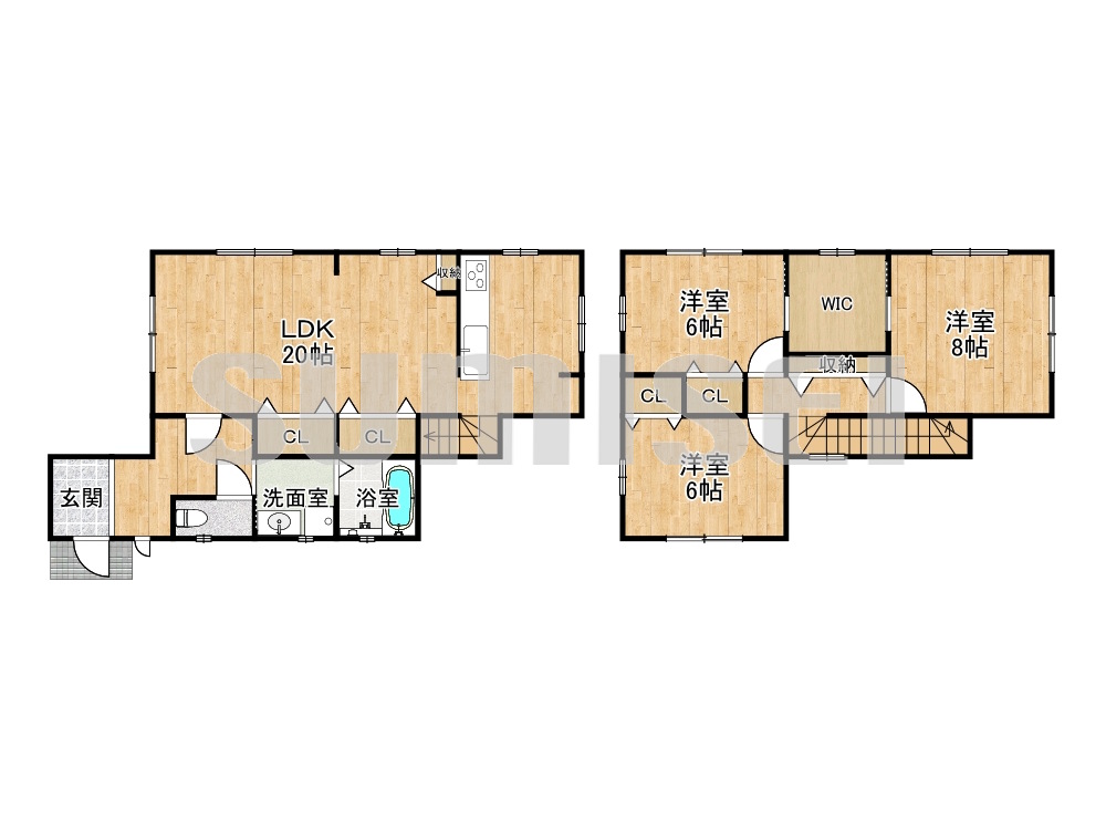 高槻市日吉台六番町の画像