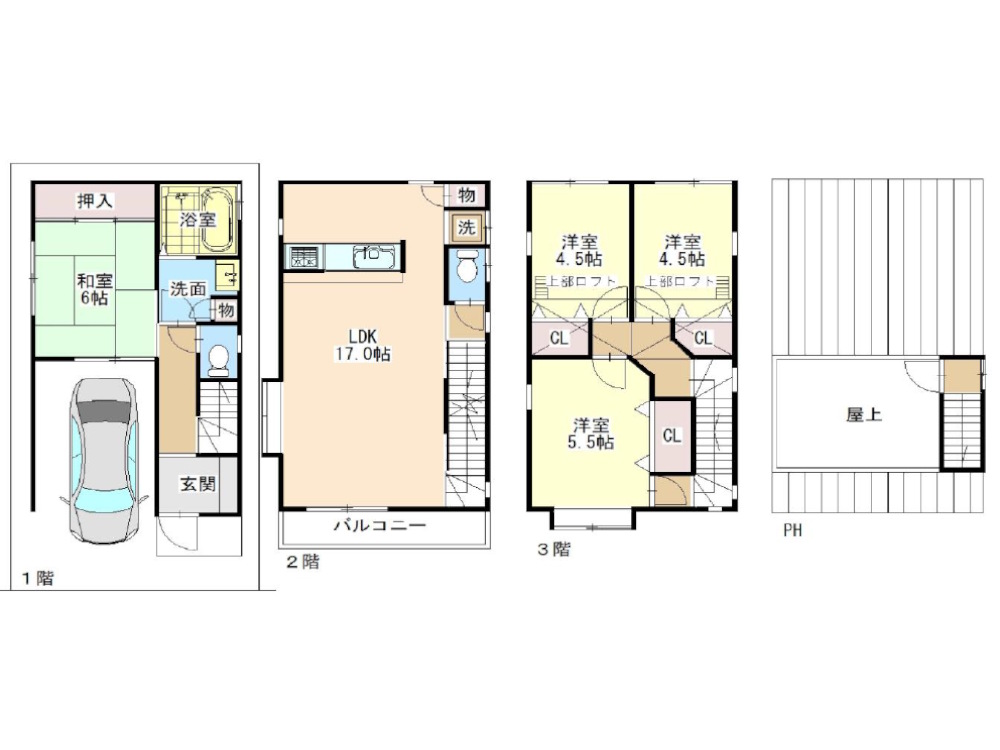 茨木市平田2丁目の画像
