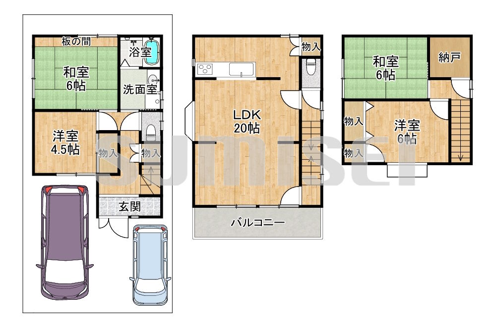 茨木市鮎川1丁目の画像