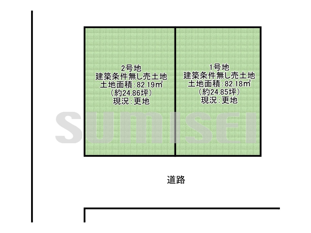 高槻市津之江町１丁目（全2区画）の画像