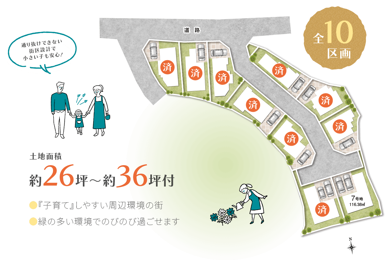 区画図