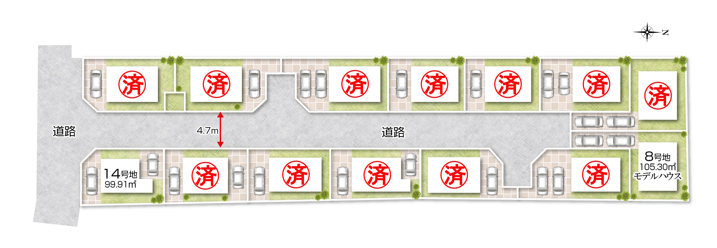 区画図