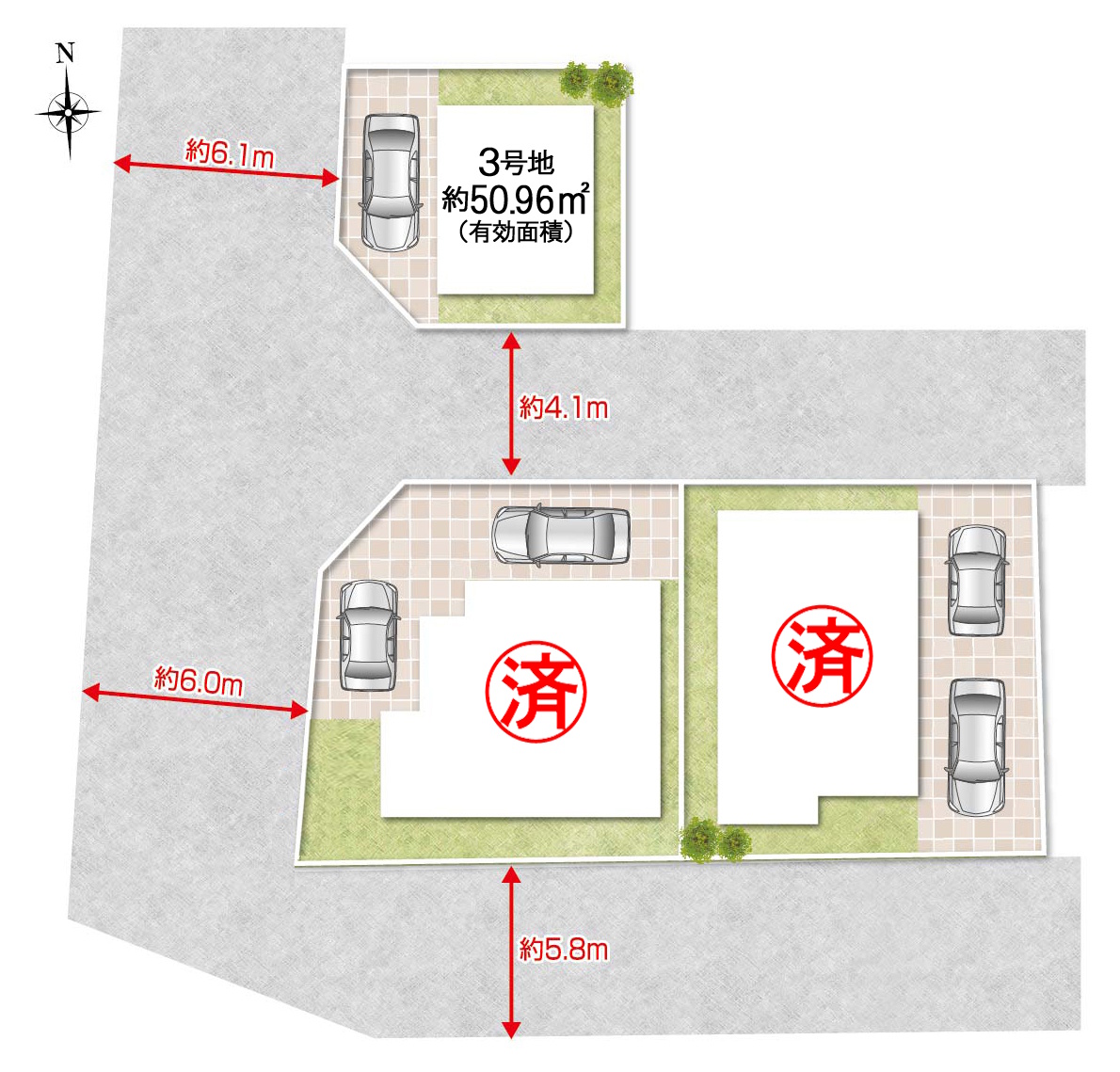 区画図
